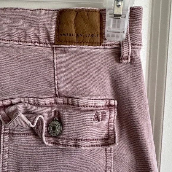 American Eagle Outfitters Light Pink Skater Jeans - Picture 5 of 7